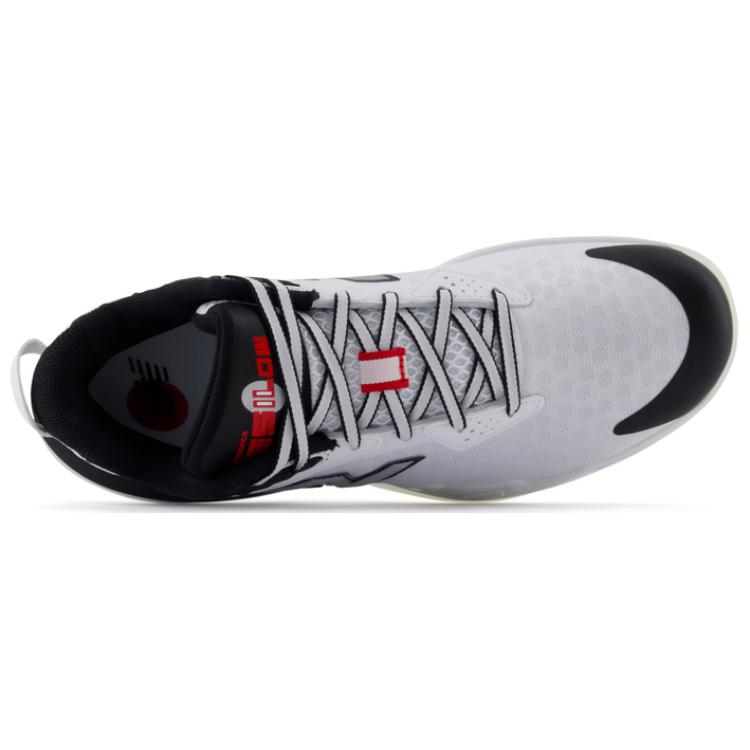 New Balance Bb Hesi Low V2 White Team Red Black
