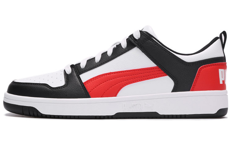 PUMA Rebound LayUp Low Sl 'White Poppy Red'