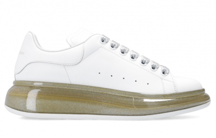 Alexander McQueen Oversized Gold Translucent Women's
