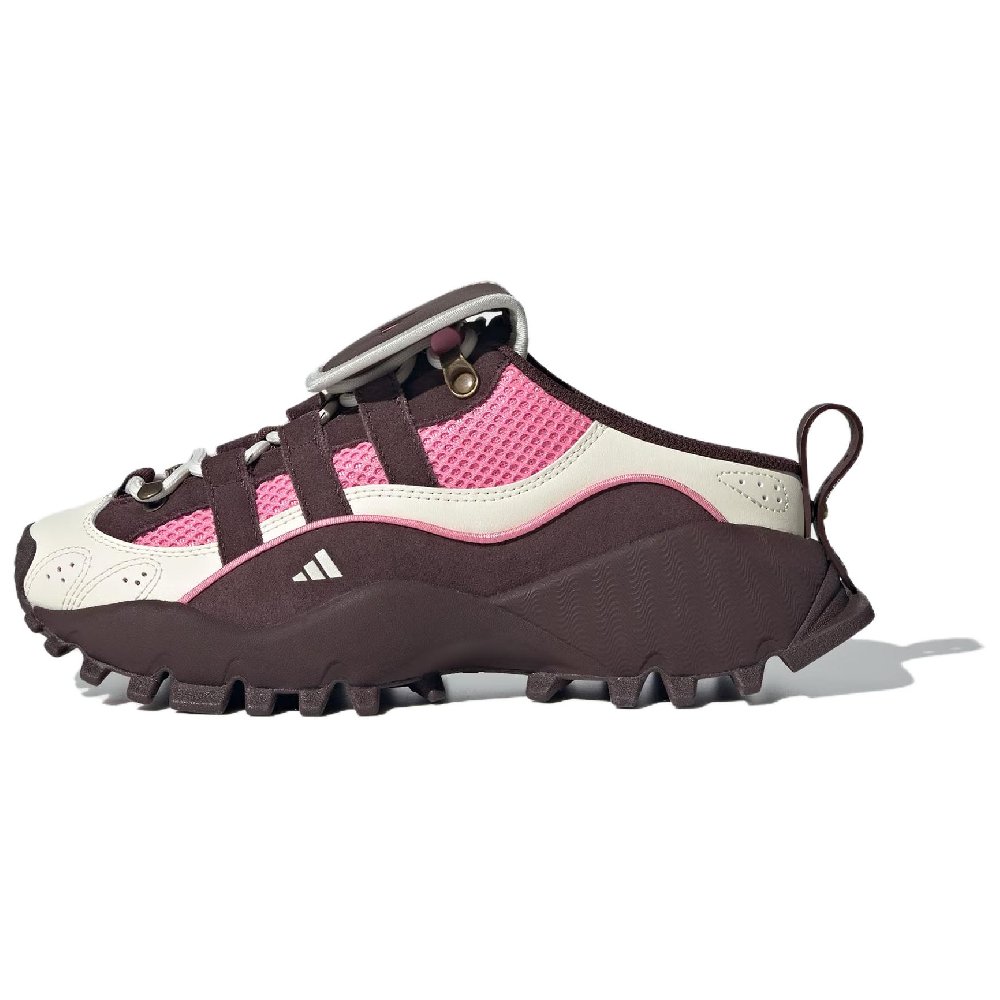 Adidas SEEULATER MULE Abrasion Resistant Low Top Casual Shoes Women's Brown Beige