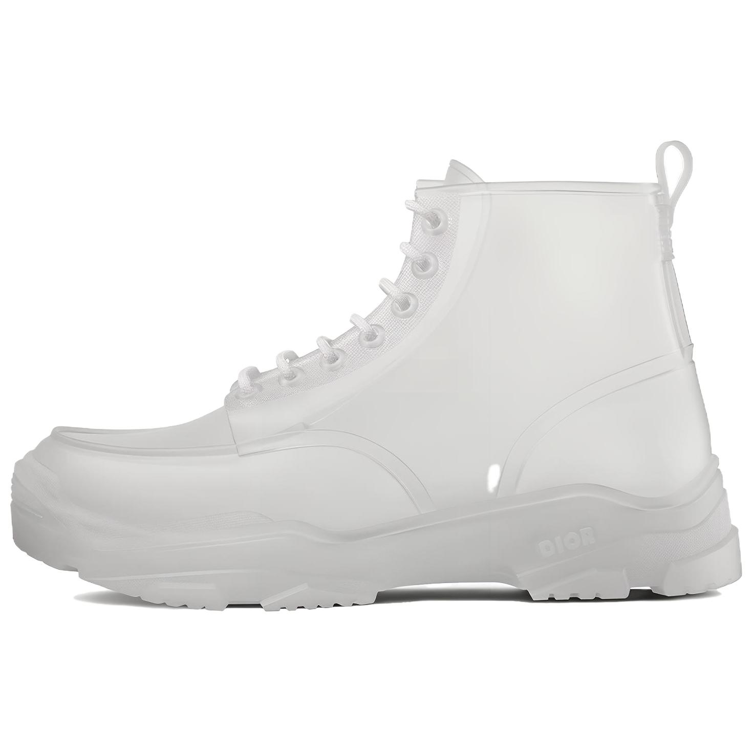 DIOR Rubber Boots Beige