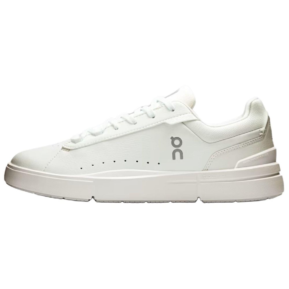 On The Roger Advantage Cushioning Support Low Top Tennis Shoes Women's White