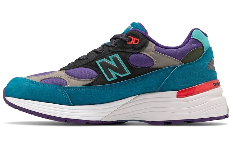 New Balance 992 Concepts Purple Grey Green