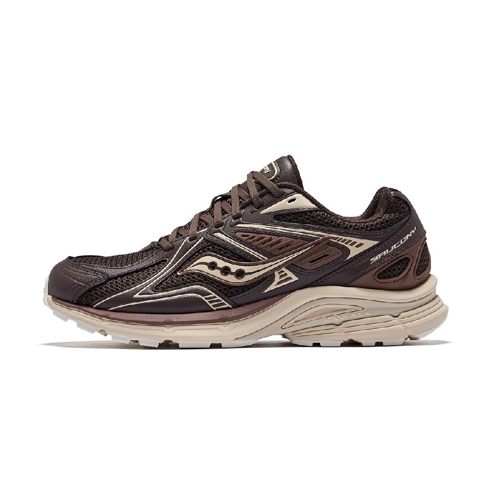 Saucony Kinvara 4 Breathable Low Top Running Shoes Unisex Brown Beige
