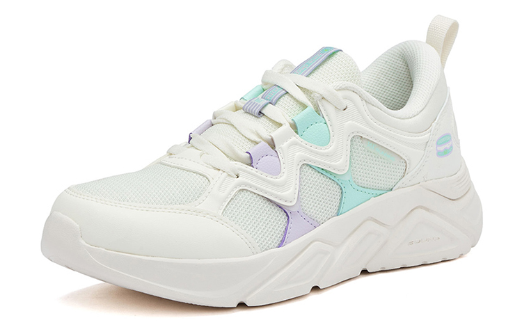 361° Casual Shoes Women's Low-Top Feather White/Wave Green