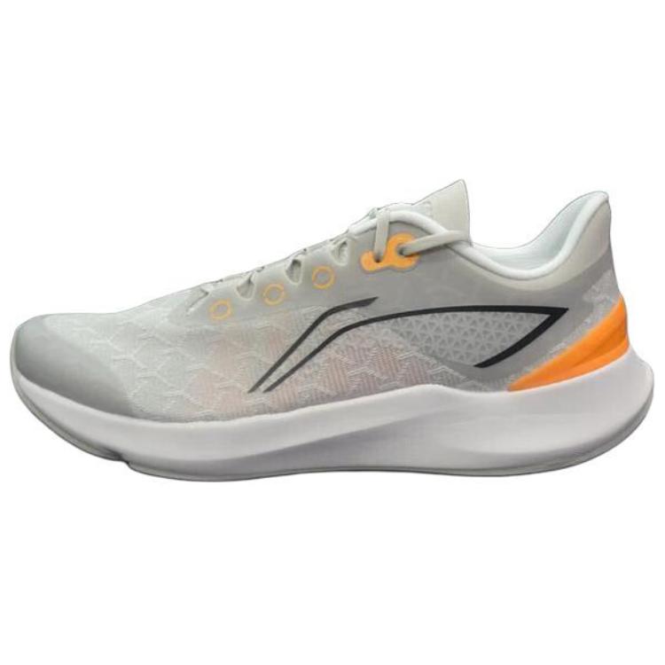 LiNing Sports Life Collection Anti Slip Wear Resistant Low Top Running Shoes Men's Gray