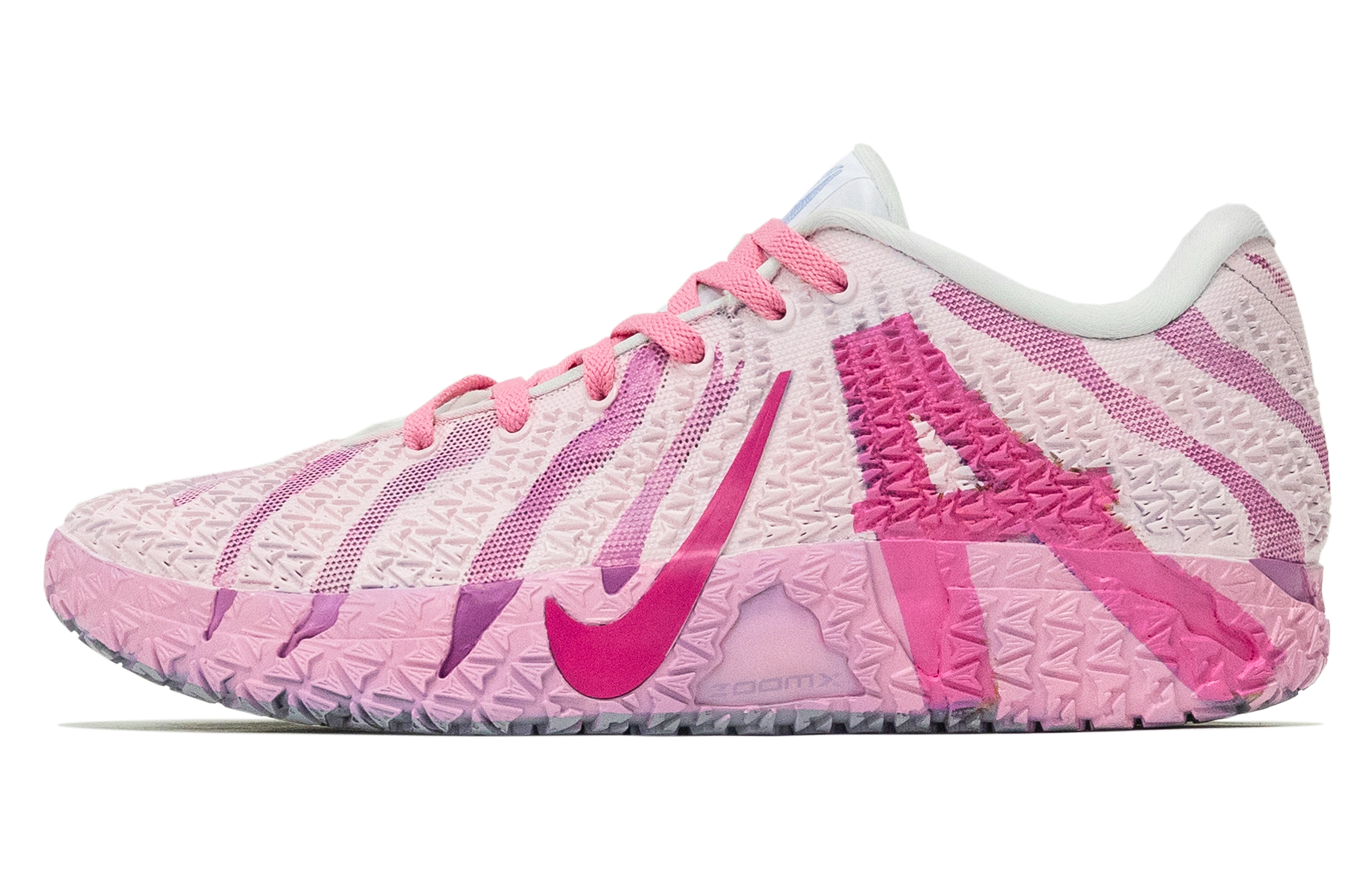 Nike Ja Morant 3 Pink Charm Tactical Boots Low top Basketball Shoes Men's Pink