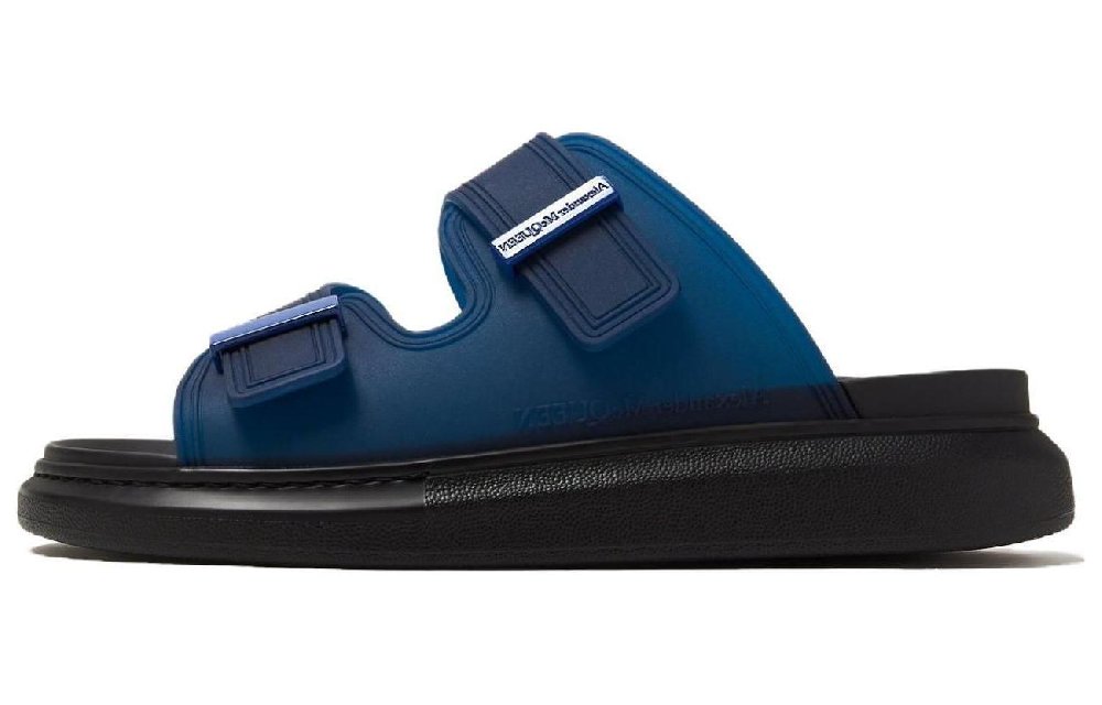 Alexander McQueen Hybrid Slide Slippers Men's Blue