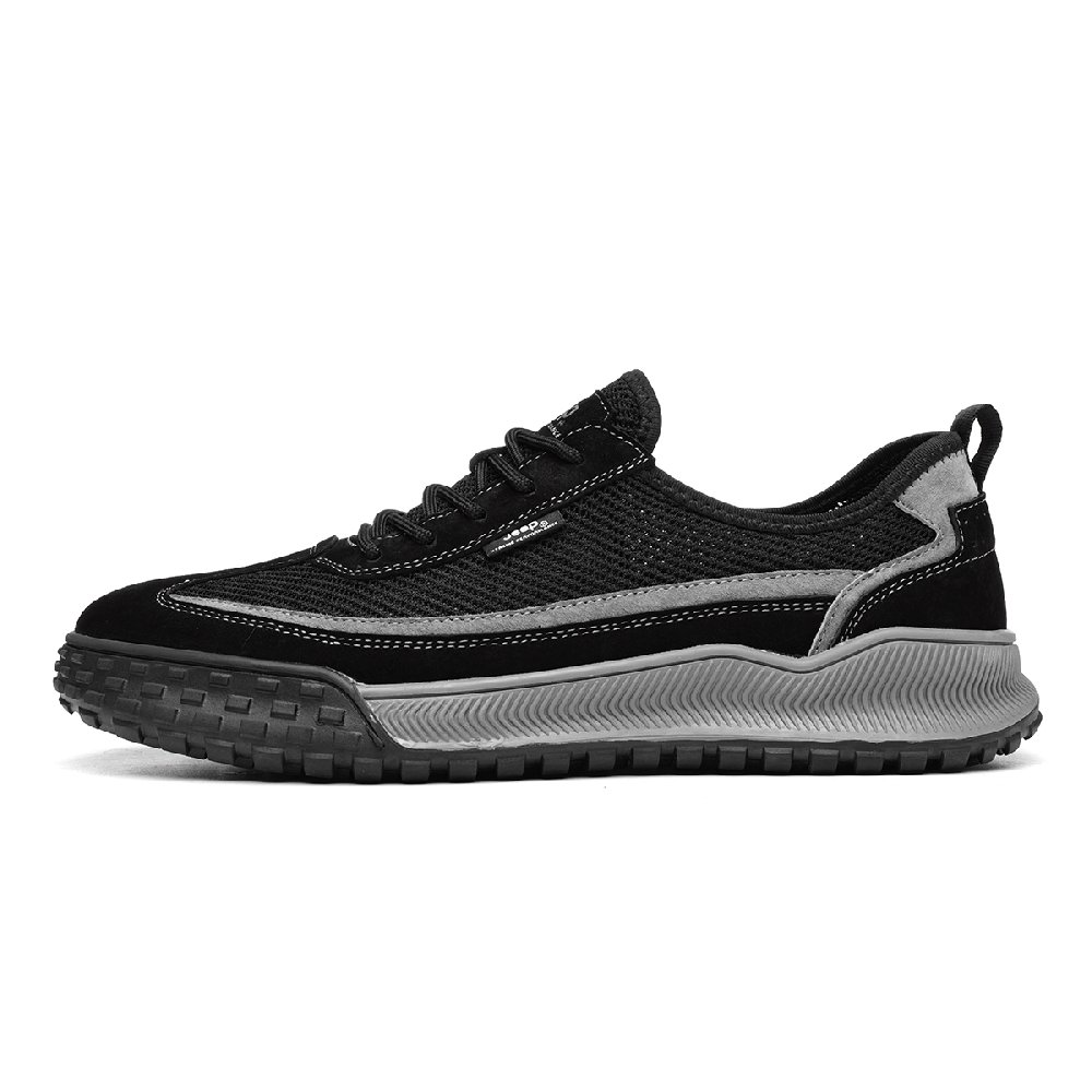 Jeep Low Top Outdoor Shoes Men's Black