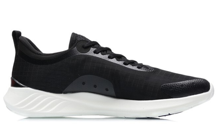 LiNing Qingyi Wear-Resistant Breathable Cushioning Low-Top Running Shoes Men's Black купить в интернет-магазине Yoocart с быстрой доставкой по России.