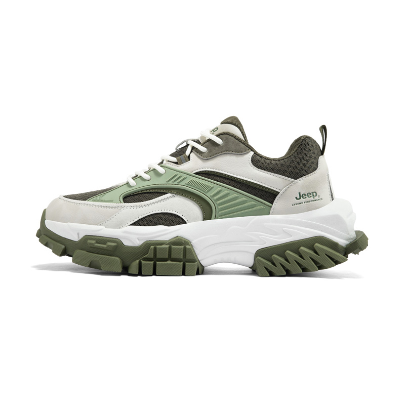Jeep Anti-Slip Wear-Resistant Low-Top Trekking Shoes Men's