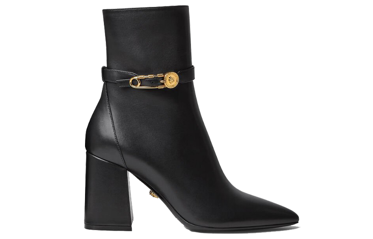 VERSACE Ankle Boots Women's Black купить в интернет-магазине Yoocart с быстрой доставкой по России.