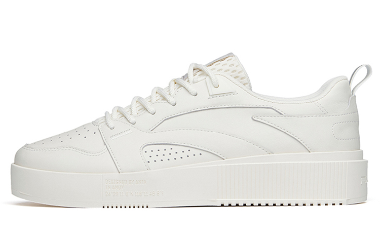 Anta Life Collection Low-Top Skateboard Shoes Men's Ivory White купить в интернет-магазине Yoocart с быстрой доставкой по России.