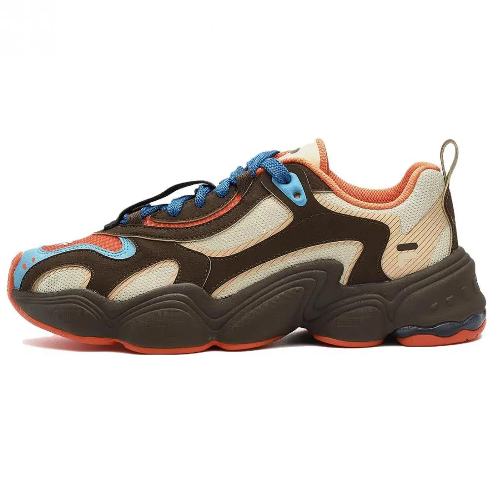 FACETASM x FILA FUSION TENACITY Low Top Casual Shoes Women's Black Red