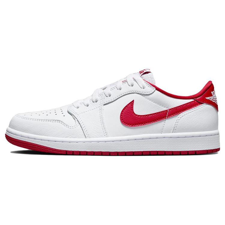JORDAN Air JORDAN 1 Vintage Basketball Shoes Unisex Low-Top White Red купить в интернет-магазине Yoocart с быстрой доставкой по России.