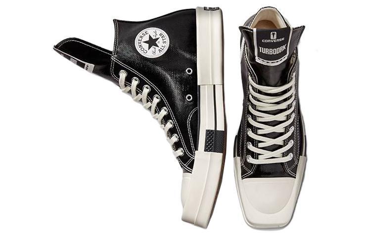 Converse Rick Owens X Turbodrk Chuck 70 High 'Black Lacquer' купить в интернет-магазине Yoocart с быстрой доставкой по России.