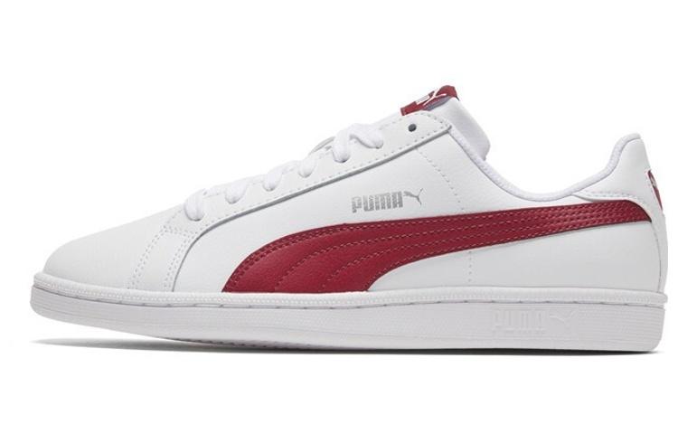 Puma Smash White Tibetan Red
