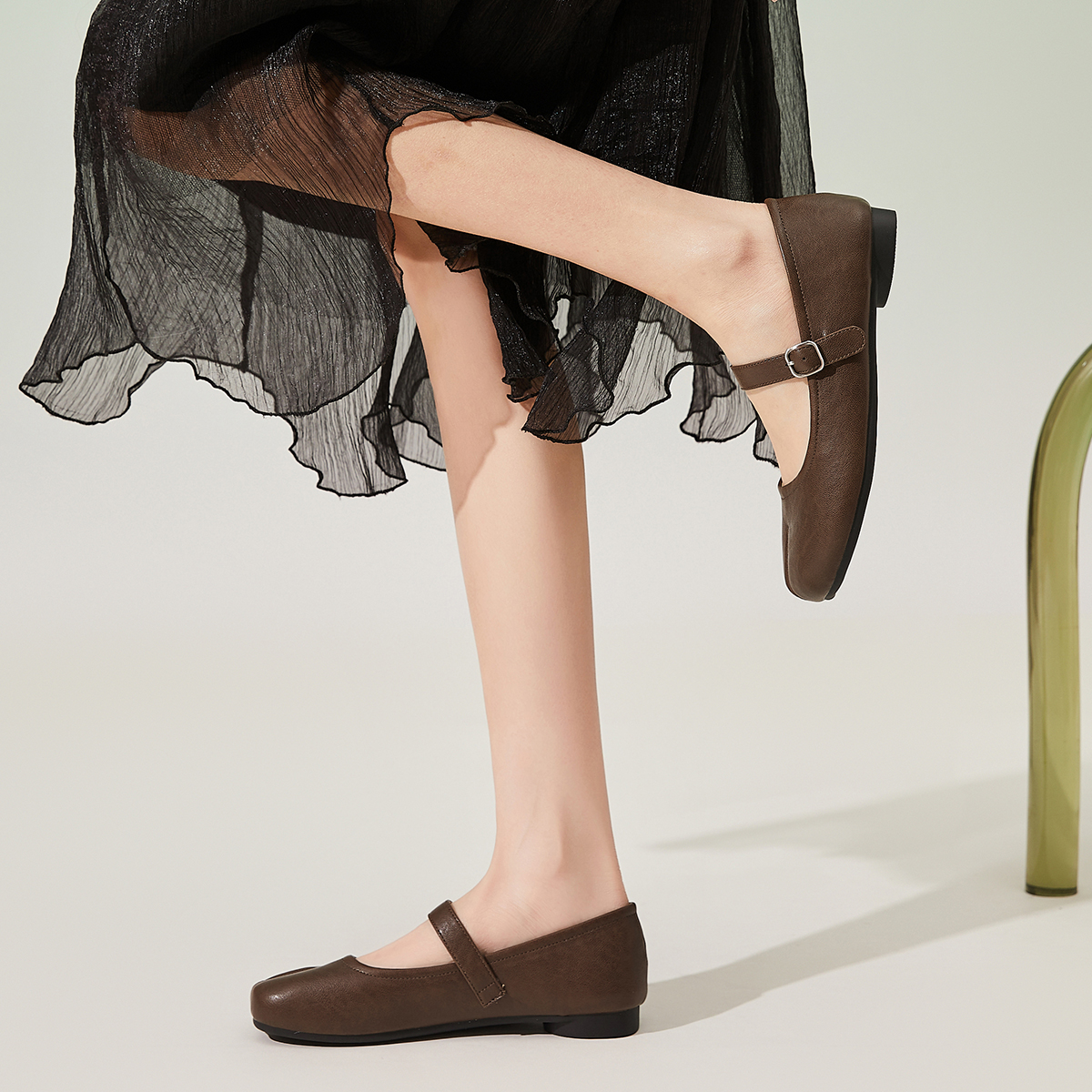 EBLAN Chunky Heel Mary Jane Shoes Women's купить в интернет-магазине Yoocart с быстрой доставкой по России.