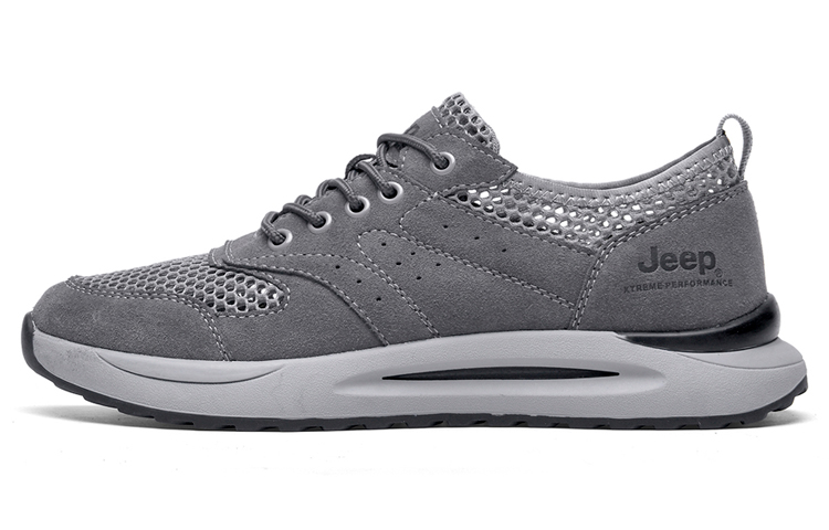 Jeep Low-Top Outdoor Shoes Men's Gray
