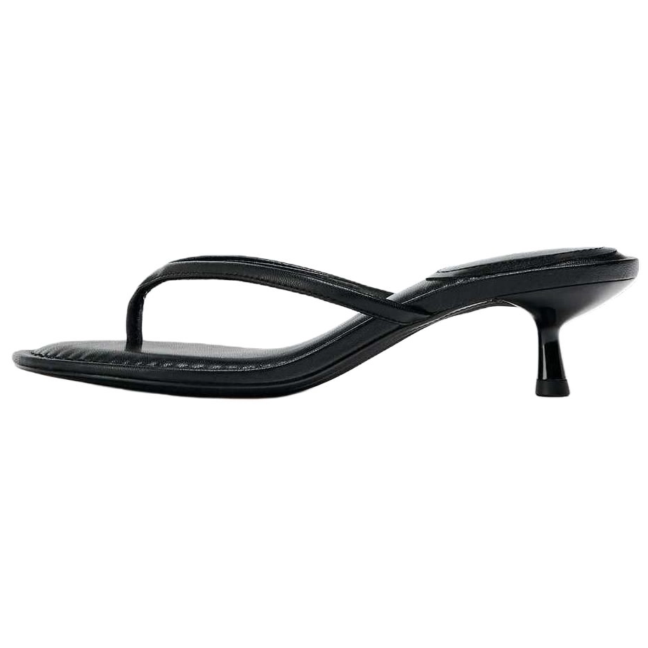ZARA Slip Resistant Flip Flops Women's Black