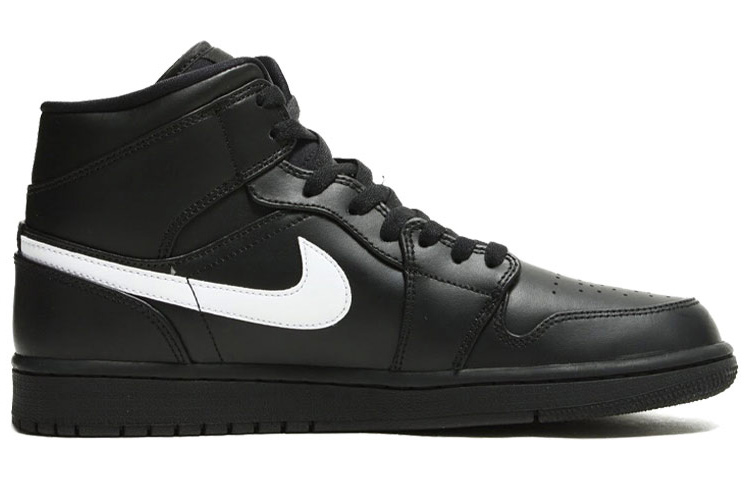 Jordan 1 Mid Black White 2018