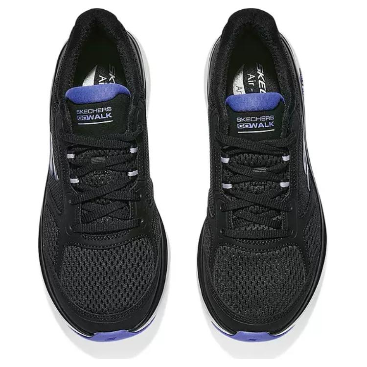 Skechers Cushioning, Breathable Coverage, Rebound Low top Running Shoes Women's Black Purple купить в интернет-магазине Yoocart с быстрой доставкой по России.