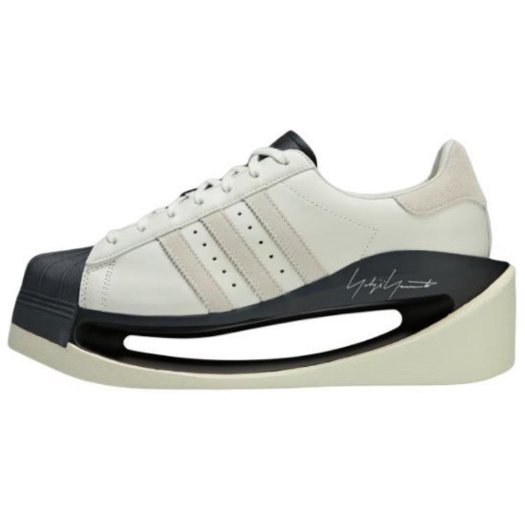 Adidas Y 3 Gendo Superstar Off White Alumina Black