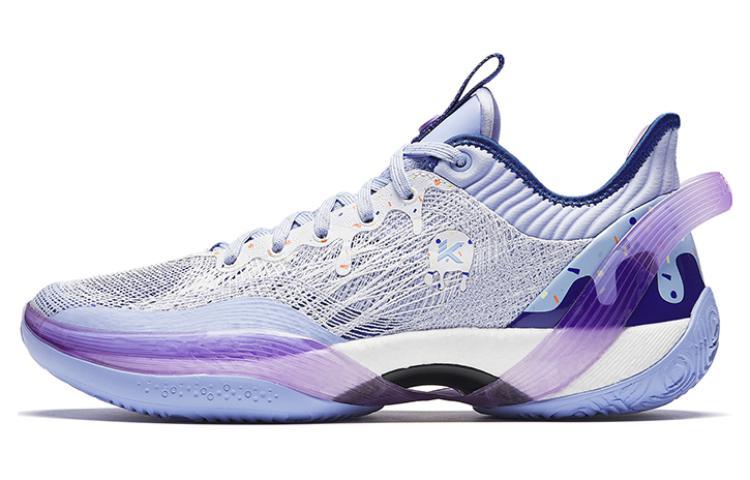 ANTA Three-point Rain1.0 Basketball Shoes Men Low-Top Blue