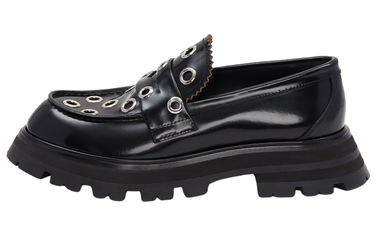 Alexander McQueen Wander Eyelet Loafers