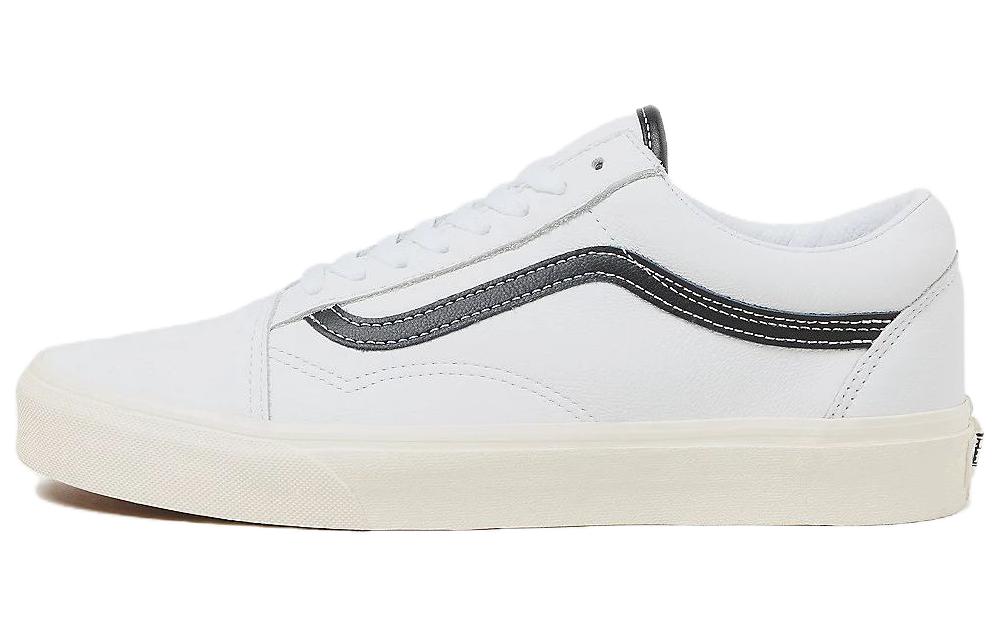 Vans Old Skool 'White Black Leather'
