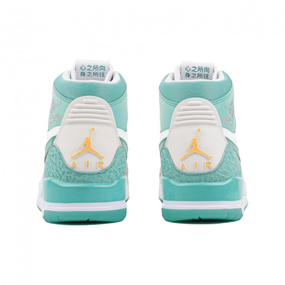 Jordan Legacy 312 High-Top Vintage Basketball Shoes Men's White Green купить в интернет-магазине Yoocart с быстрой доставкой по России.
