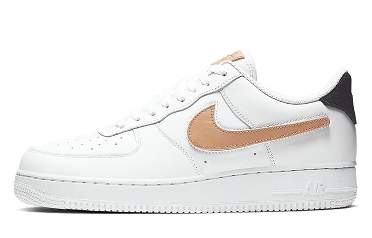 Nike Air Force 1 Low Removable Swoosh Pack White Vachetta Tan