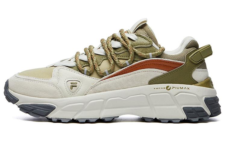 FILA FUSION Skyrunner Low Top Chunky Sneakers Men's Silver Green