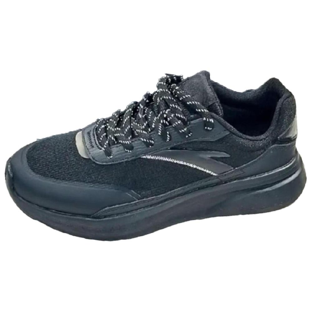 Anta Traveler GZ Anti-Slip Wear-Resistant Low-Top Chunky Sneakers Men's Black