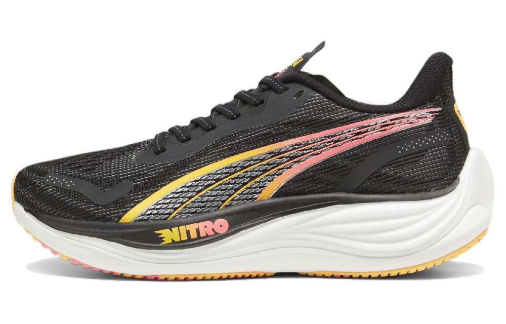 PUMA Velocity Nitro 3 'Black Yellow White' Women's