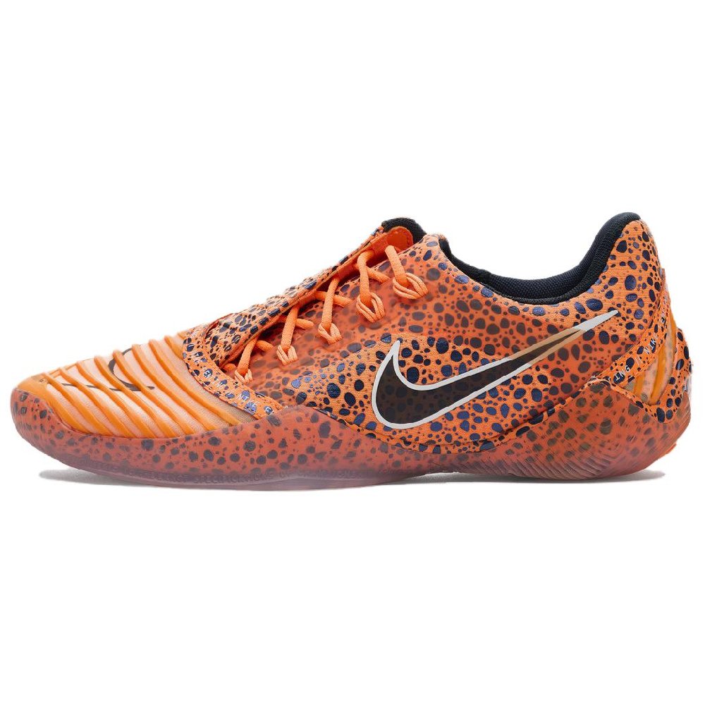 Nike Anti Slip Wear Resistant Low Top Training Shoes Unisex Orange