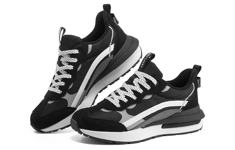 Skechers HALOS Low Top Casual Shoes Women's Black