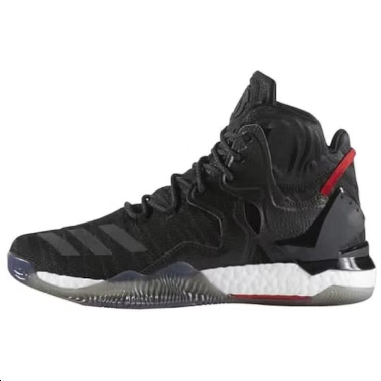 Adidas D Rose 7 Black Scarlet Red