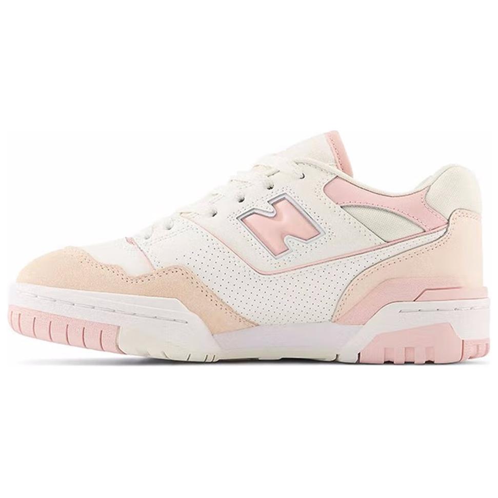 New Balance NB 550 Low Top Skateboard Shoes Women's Pink White