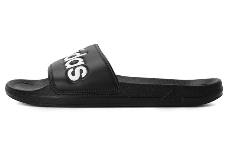 Adidas Laoxo Black White Slippers 'Black White'