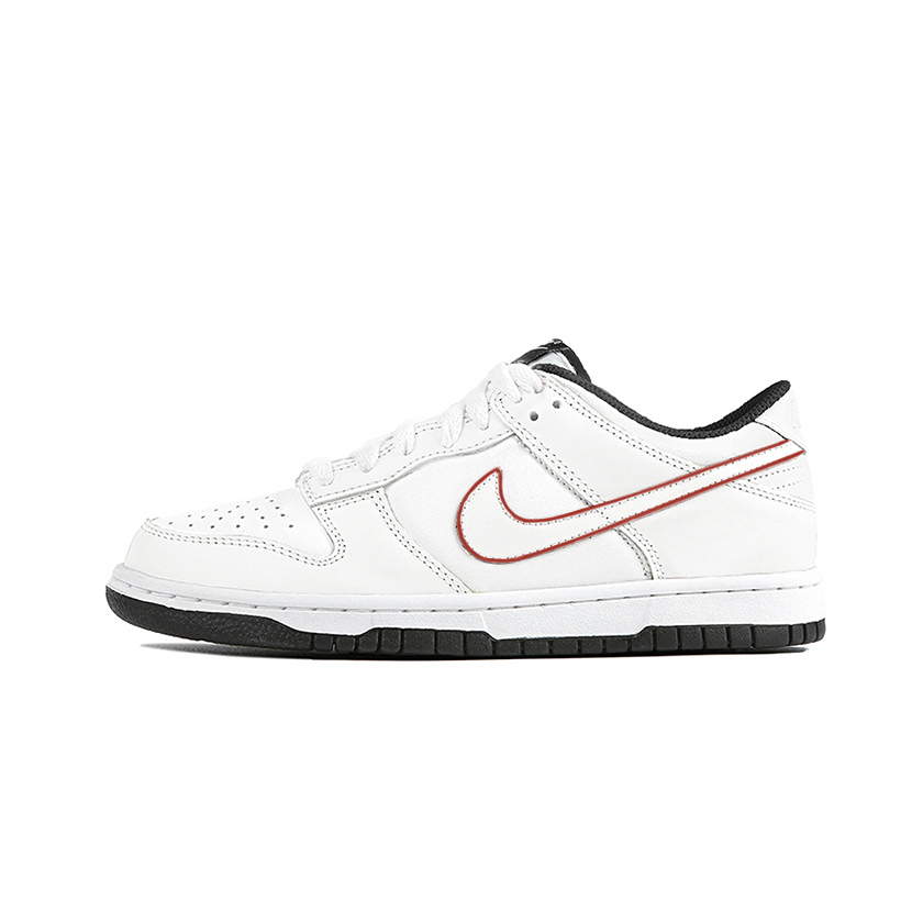 Nike Dunk Low Top Skateboard Shoes Unisex White
