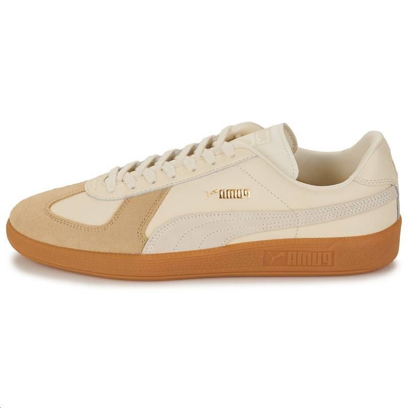 PUMA Army Trainer Cushioning Wear-Resistant Low-Top Skateboard Shoes Unisex Brown