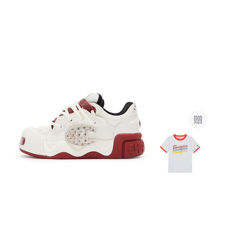 Champion AutoSkate V1 Low Top Skateboard Shoes Women's Red