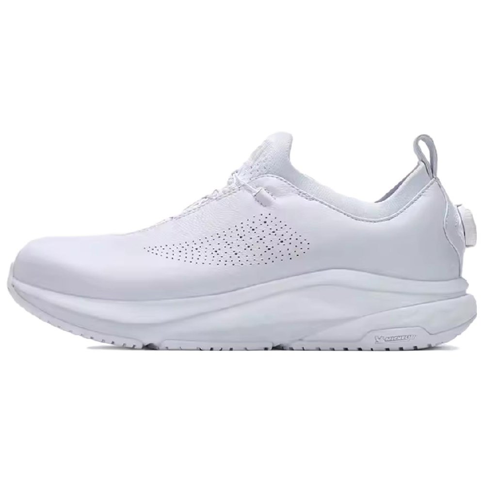 FILA Spd Panther2 Lea Anti Slip Wear Resistant Low Top Casual Shoes Men's White
