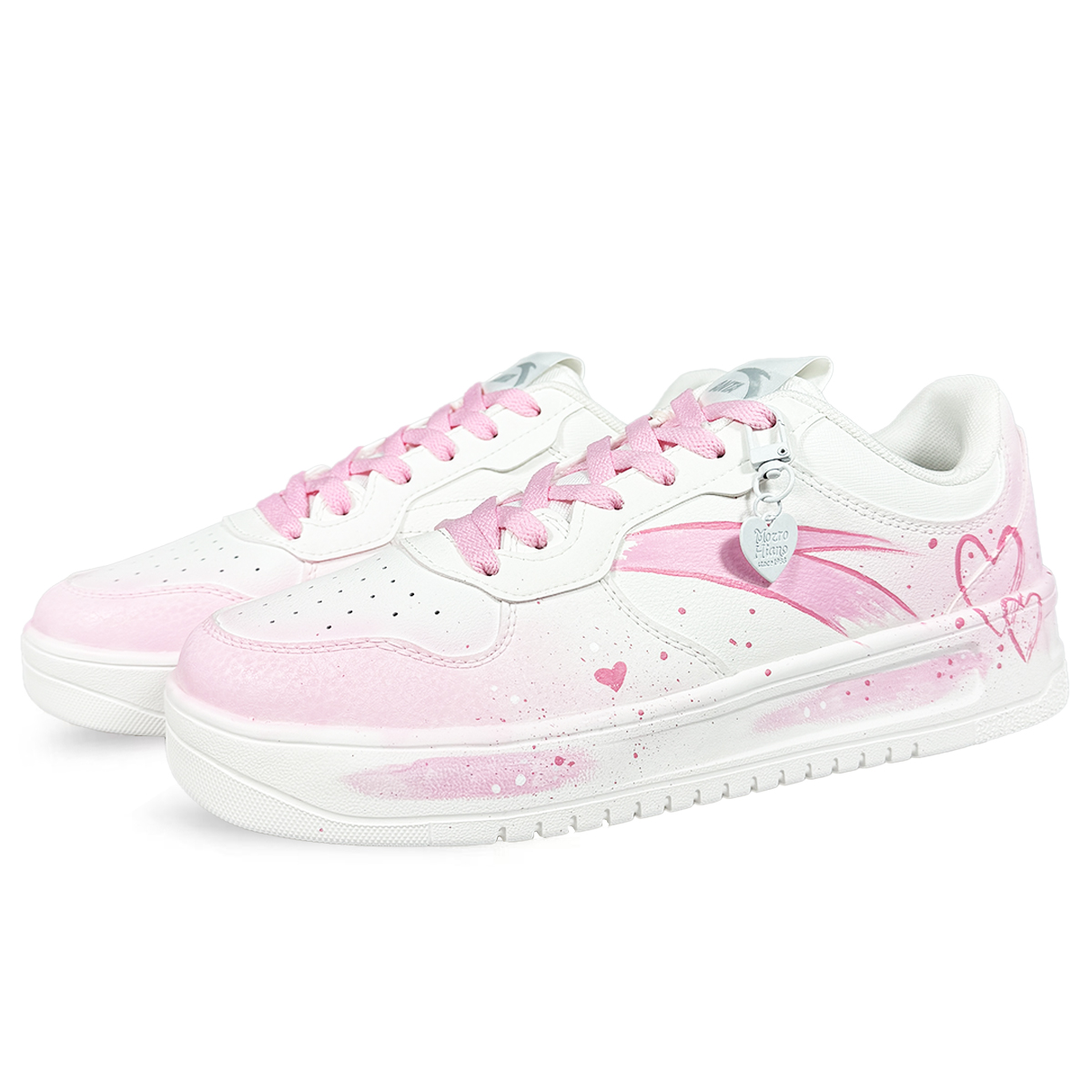 Anta Life Collection Slip Resistant Cushioning Abrasion Resistant Low Top Skateboard Shoes Women's Pink White купить в интернет-магазине Yoocart с быстрой доставкой по России.