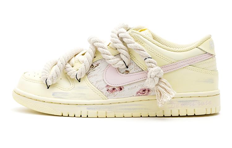 Nike Dunk Low Low-Top Skateboard Shoes GS Pink