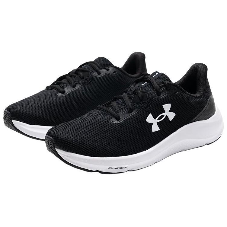 Under Armour Anti-Slip Wear-Resistant Low-Top Running Shoes Men's Black