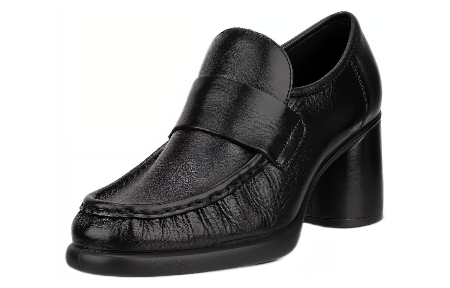 Ecco Chunky Heel High Heels 5.5cm Women's Black купить в интернет-магазине Yoocart с быстрой доставкой по России.