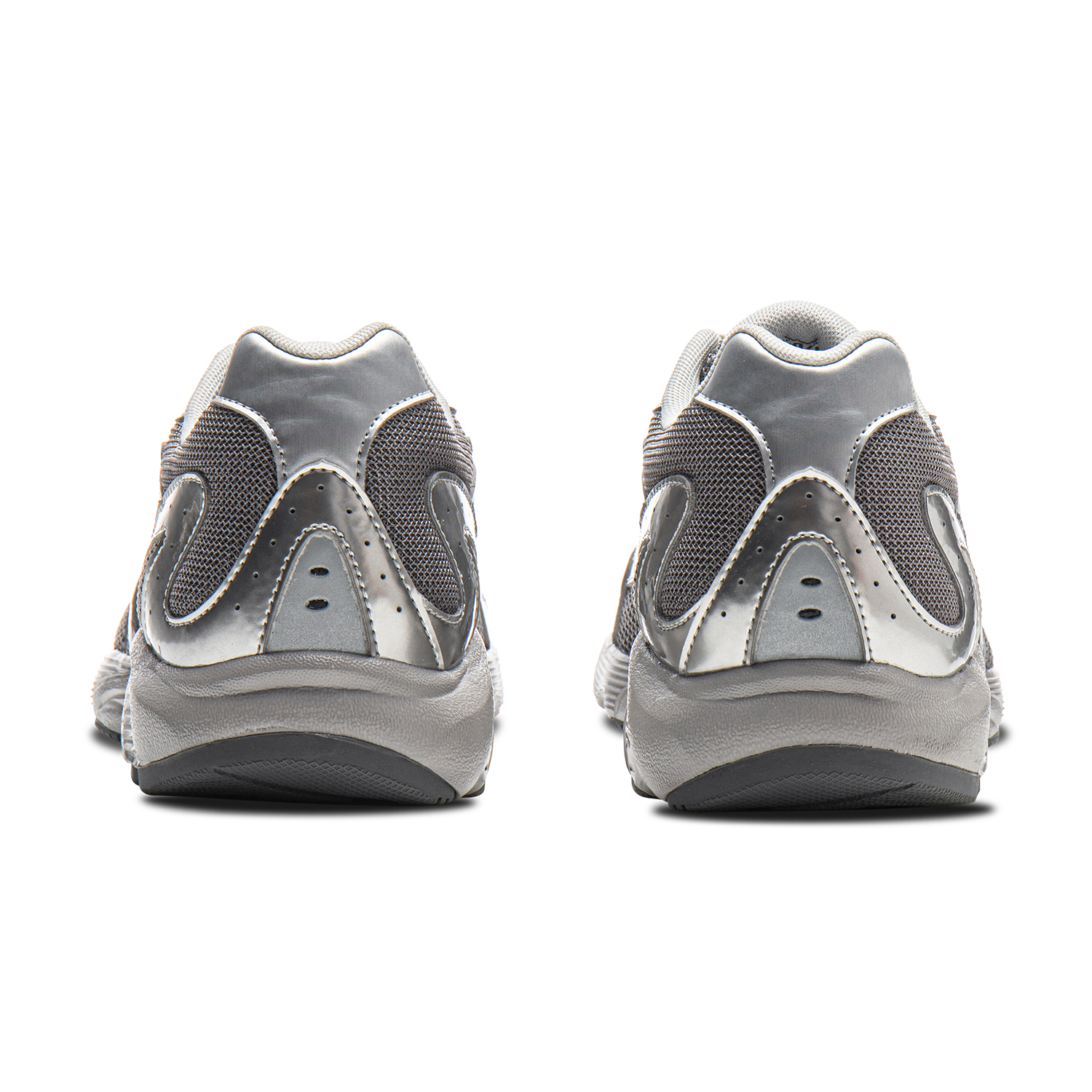 Mizuno Cushioning, Wear Resistant Low Top Running Shoes Unisex Silver Gray купить в интернет-магазине Yoocart с быстрой доставкой по России.