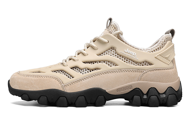 Jeep Wear Resistant Water Resistant Lightweight Low Top Outdoor Shoes Men's Sand